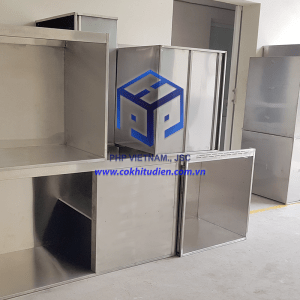 Ruột tủ bếp bằng inox 304